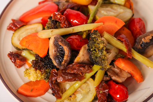 Oven roasted vegetable medley